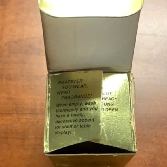Vintage Avon Golden Thimble Elusive Cologne 2 Fl. oz. - Picture 6 of 6
